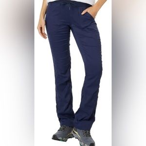 The North Face, navy blue, size M, women’s hiking pants